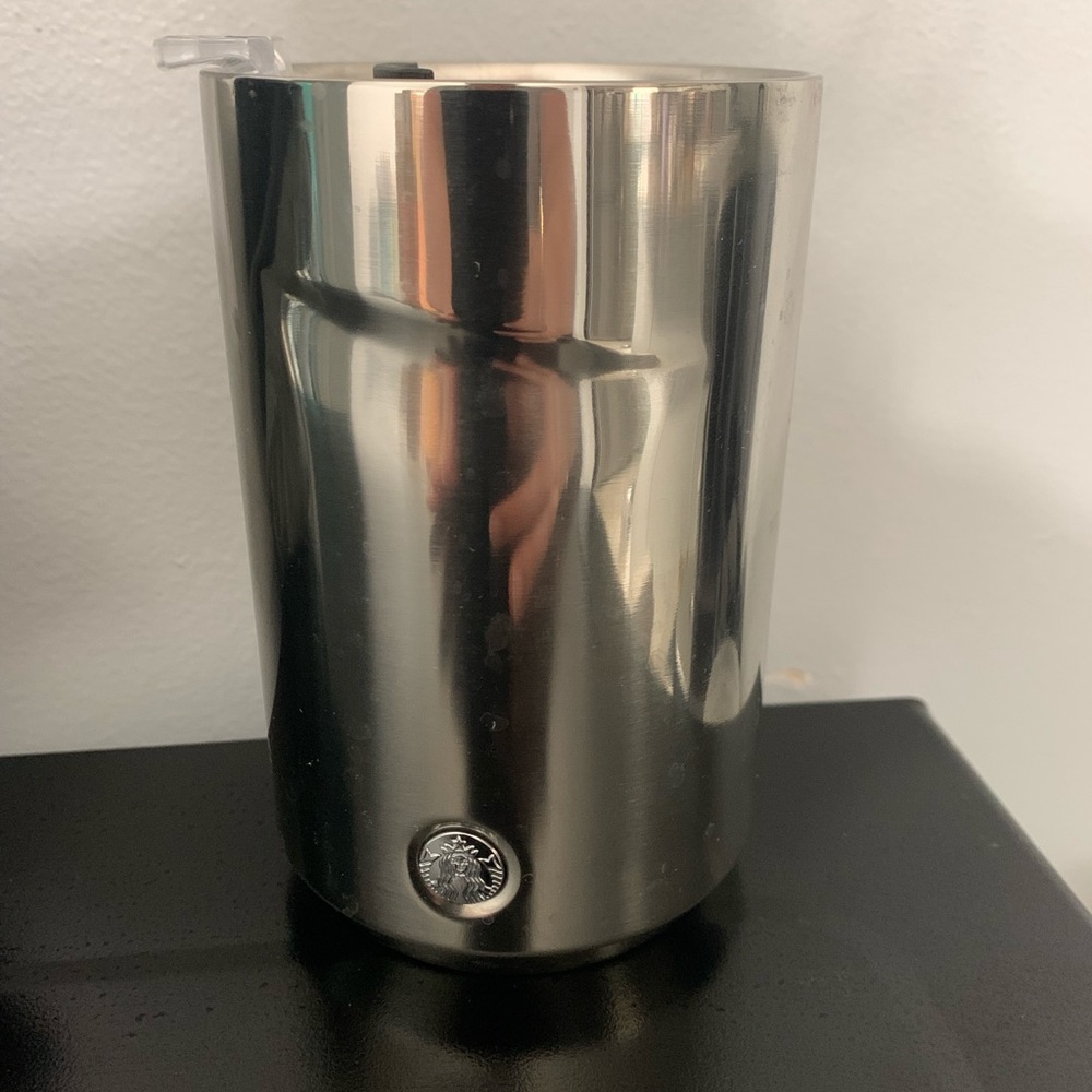 Starbucks stainless steel travel mug 12 ounce